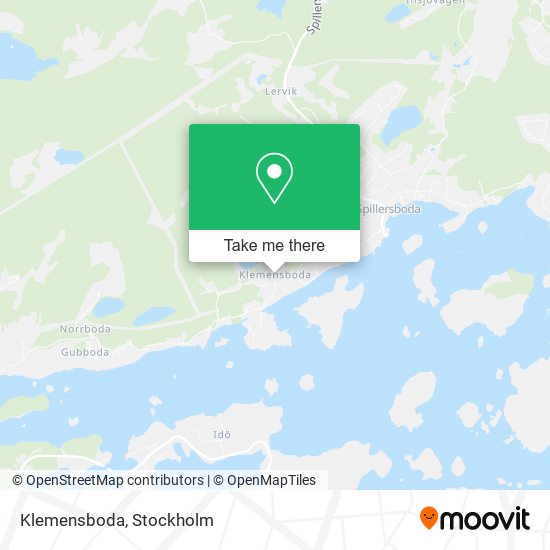 Klemensboda map