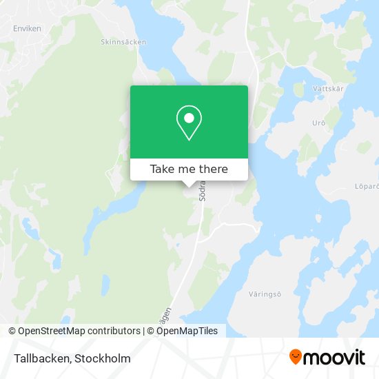 Tallbacken map