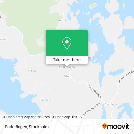 Söderängen map