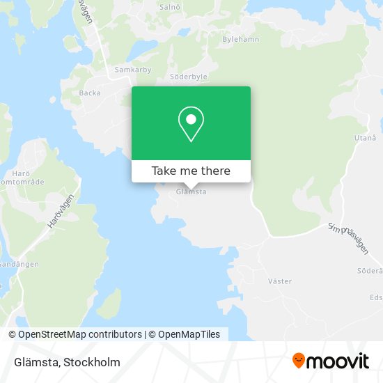 Glämsta map