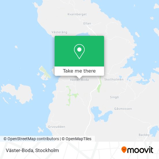 Väster-Boda map