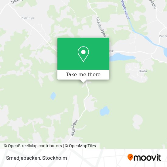 Smedjebacken map