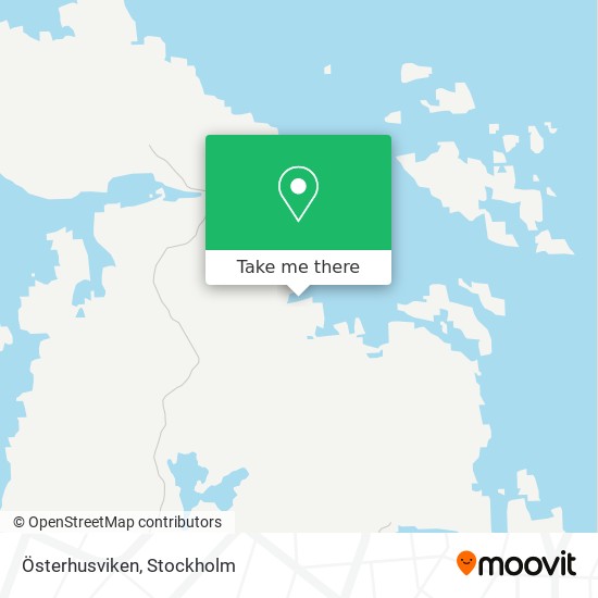 Österhusviken map