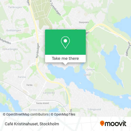Café Kristinahuset map