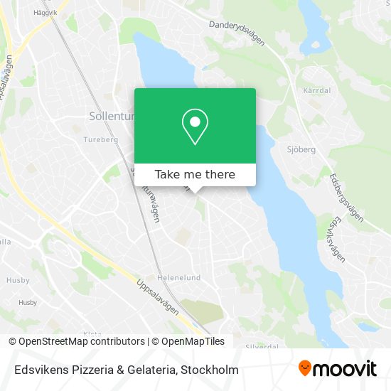 Edsvikens Pizzeria & Gelateria map