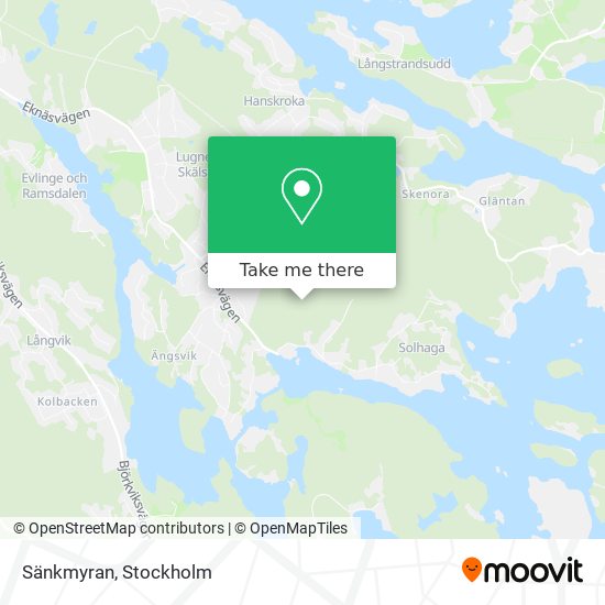 Sänkmyran map