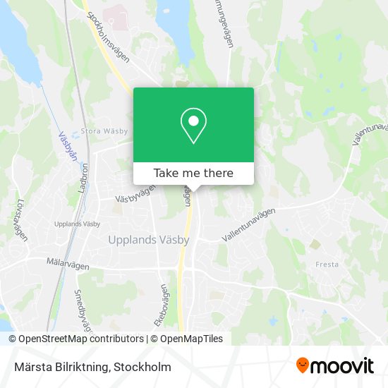 Märsta Bilriktning map