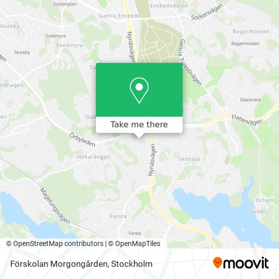 Förskolan Morgongården map