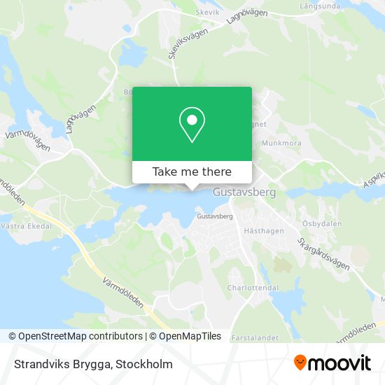 Strandviks Brygga map