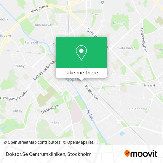 Doktor.Se Centrumkliniken map