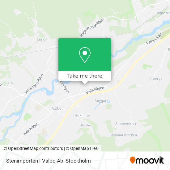 Stenimporten I Valbo Ab map