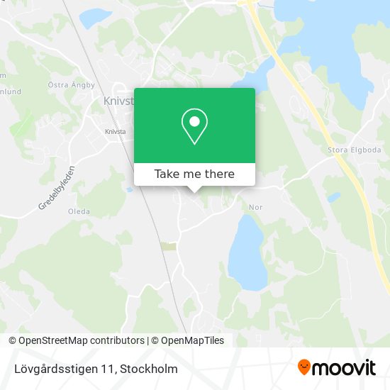 Lövgårdsstigen 11 map