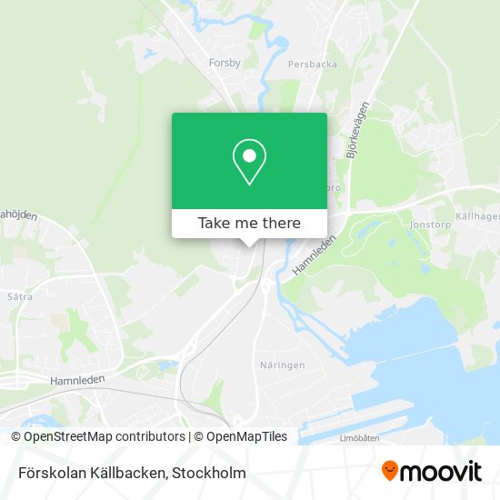 Förskolan Källbacken map