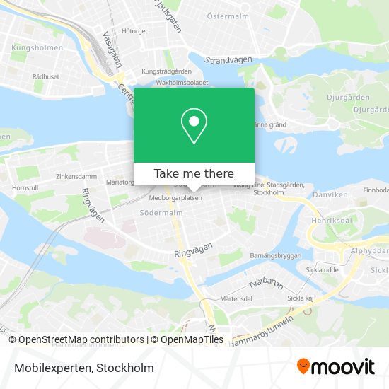 Mobilexperten map