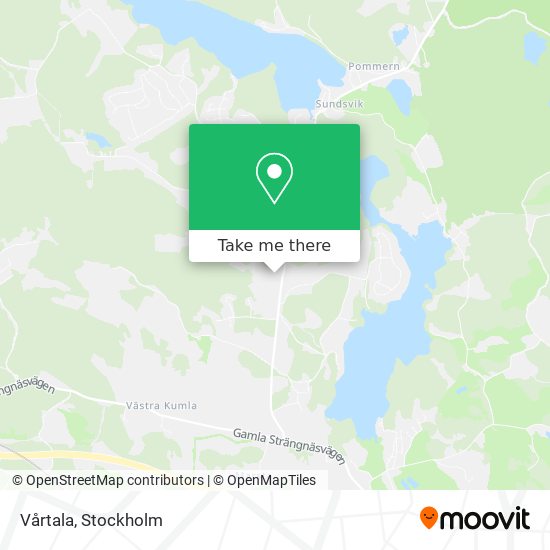 Vårtala map