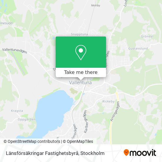 Länsförsäkringar Fastighetsbyrå map