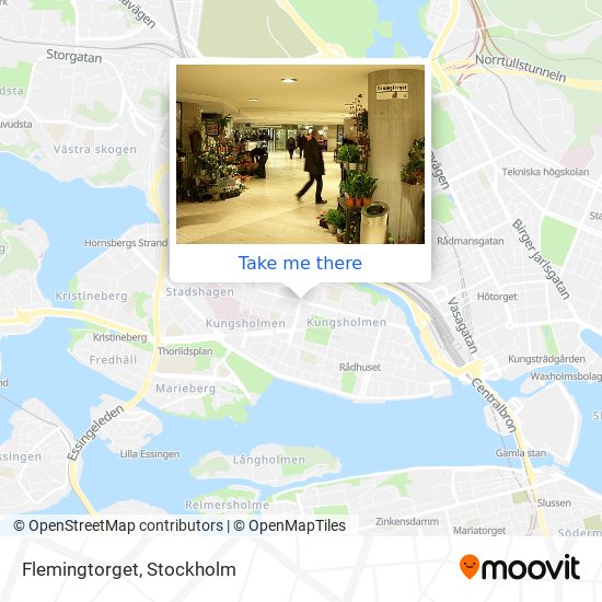 Flemingtorget map