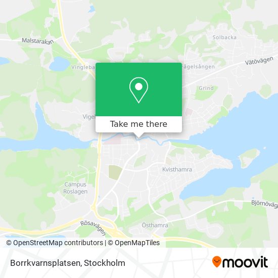 Borrkvarnsplatsen map