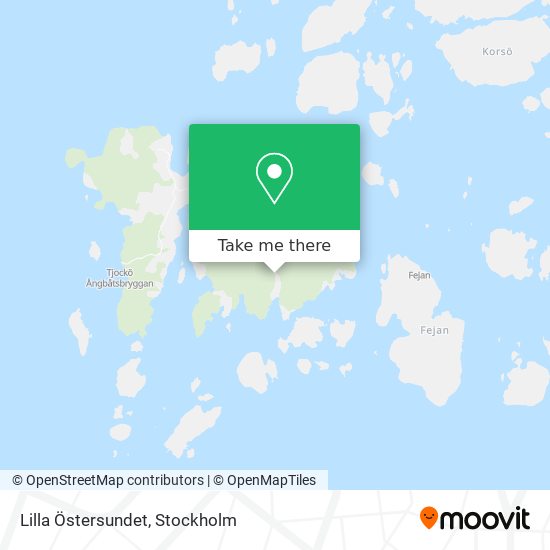 Lilla Östersundet map