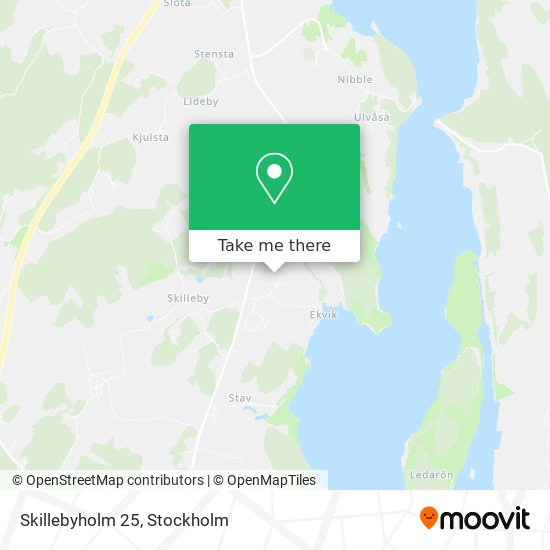 Skillebyholm 25 map