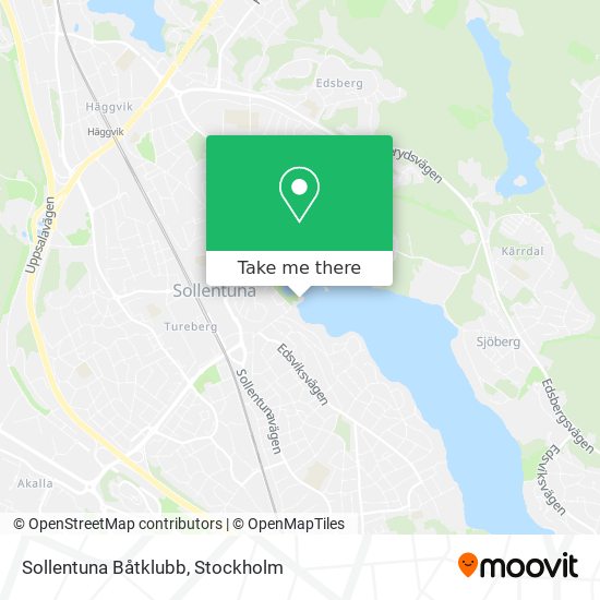 Sollentuna Båtklubb map