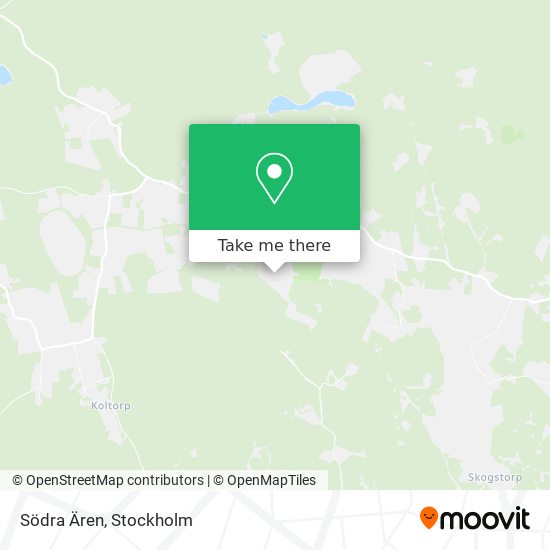 Södra Ären map