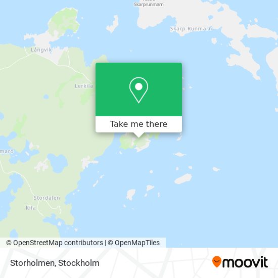 Storholmen map