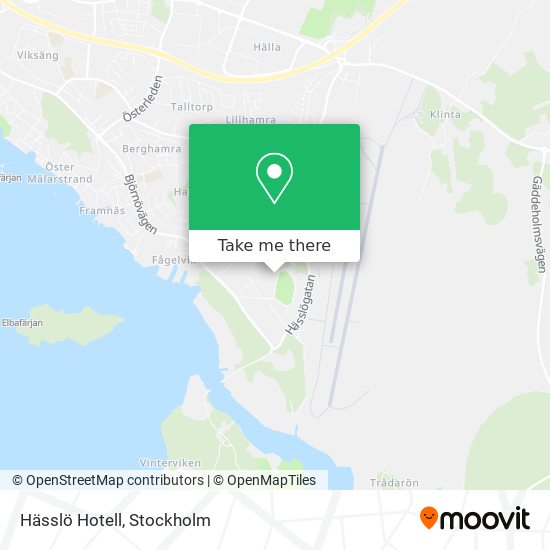 Hässlö Hotell map