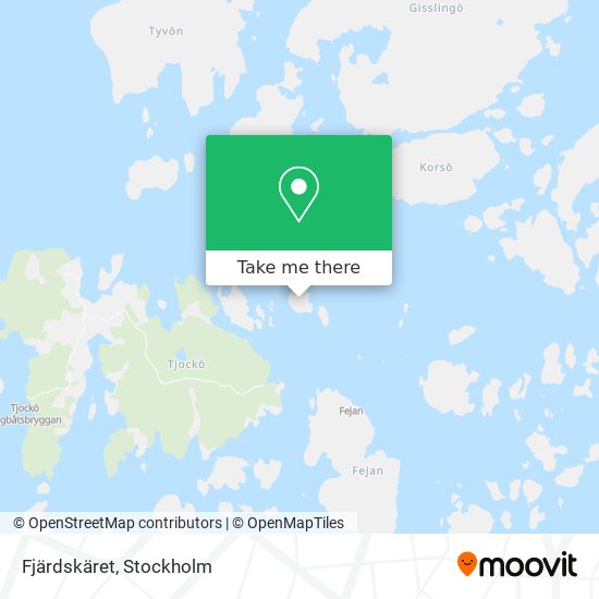 Fjärdskäret map