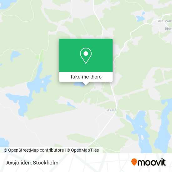 Axsjöliden map