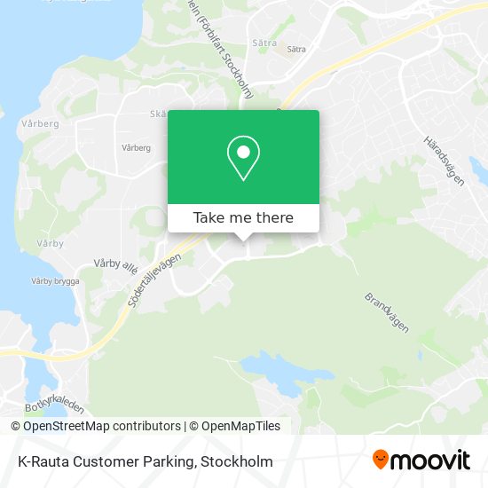 K-Rauta Customer Parking map