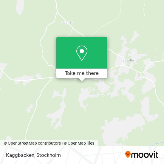 Kaggbacken map