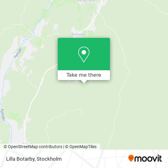 Lilla Botarby map