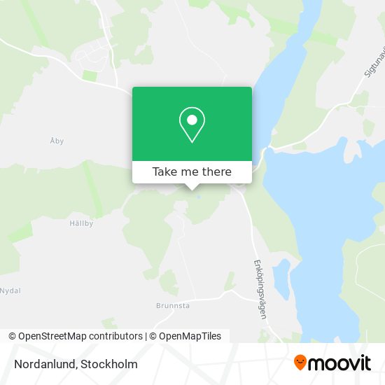 Nordanlund map