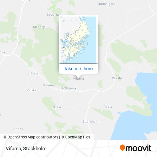 Vifärna map