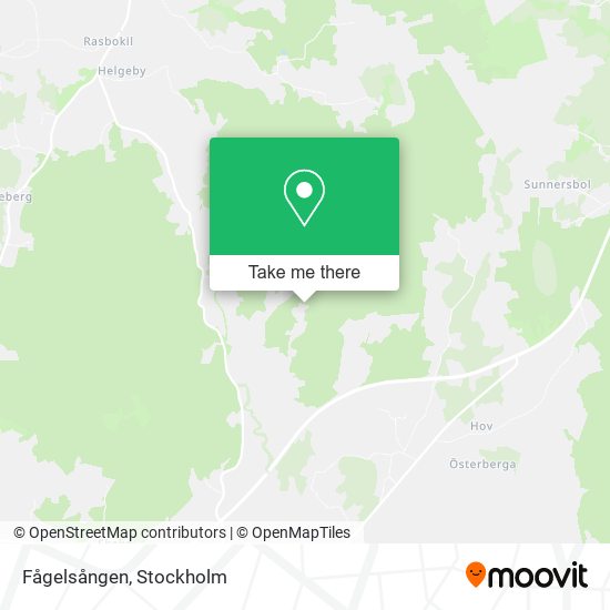 Fågelsången map