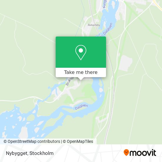 Nybygget map