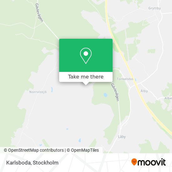 Karlsboda map