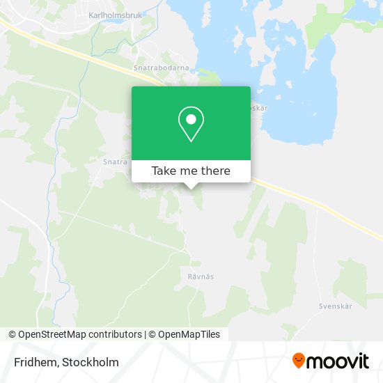 Fridhem map