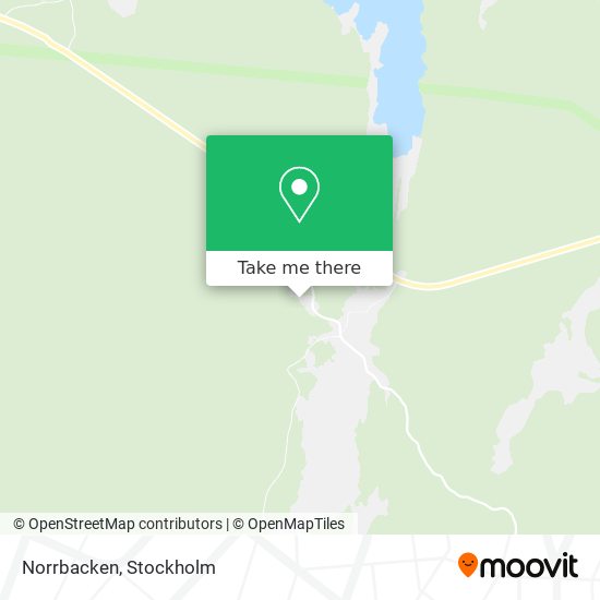 Norrbacken map