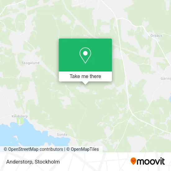 Anderstorp map