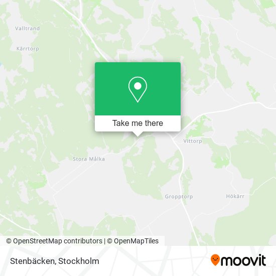 Stenbäcken map