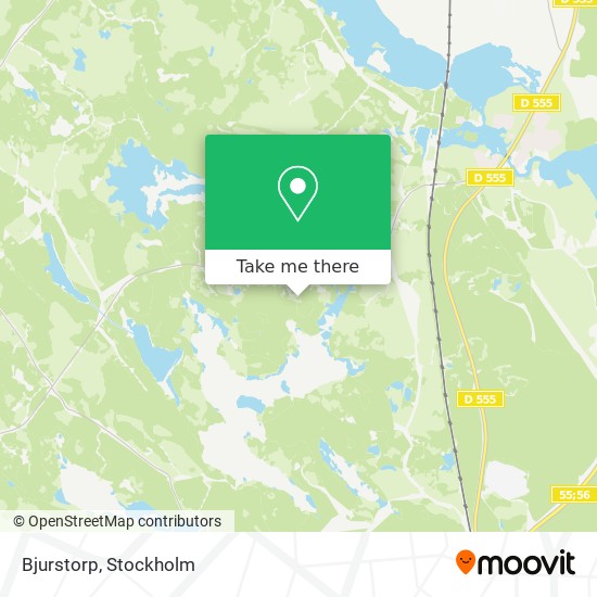 Bjurstorp map