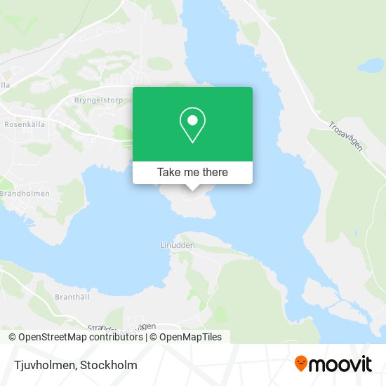 Tjuvholmen map