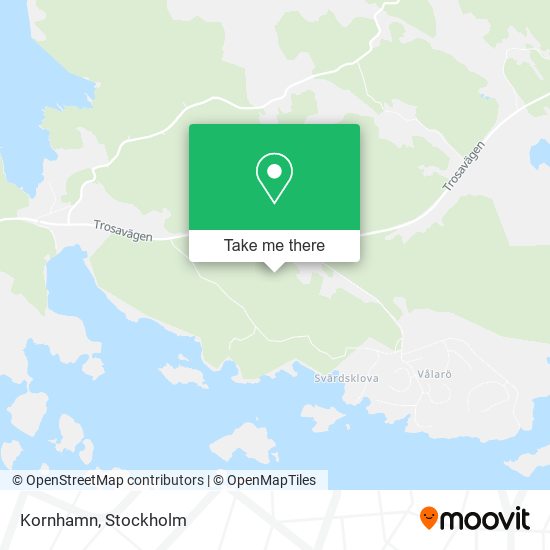 Kornhamn map