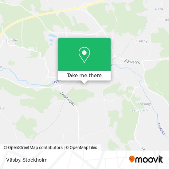 Väsby map