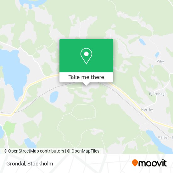 Gröndal map