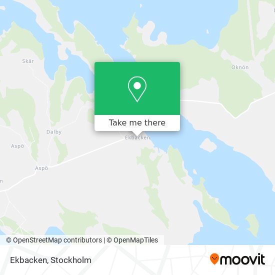 Ekbacken map