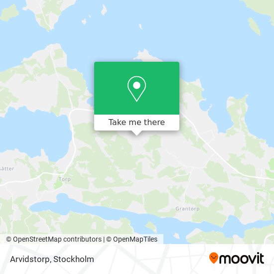 Arvidstorp map