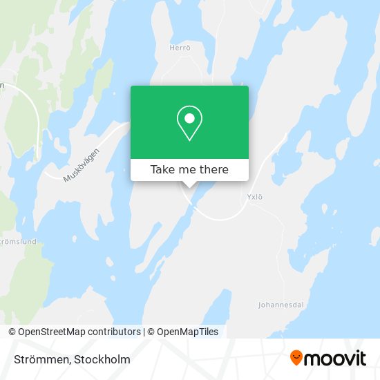 Strömmen map